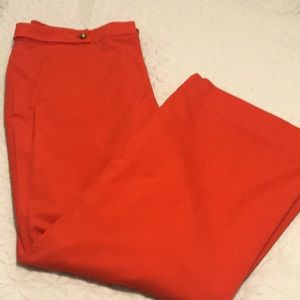 Loft red-orange trousers